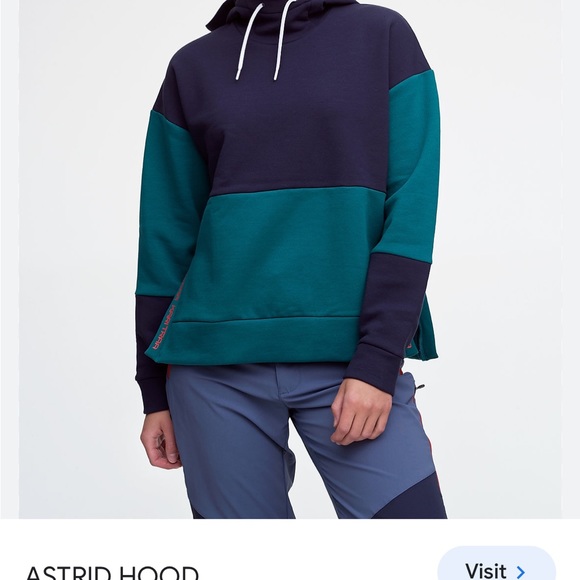 Kari Traa hoodie Sweater women’s 
ASTRID HOODIE colorblock small pullove… - Picture 2 of 9